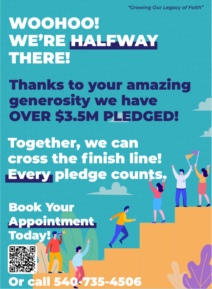 Capital Campaign Reaches the Halfway Mark! Saint Mary of the